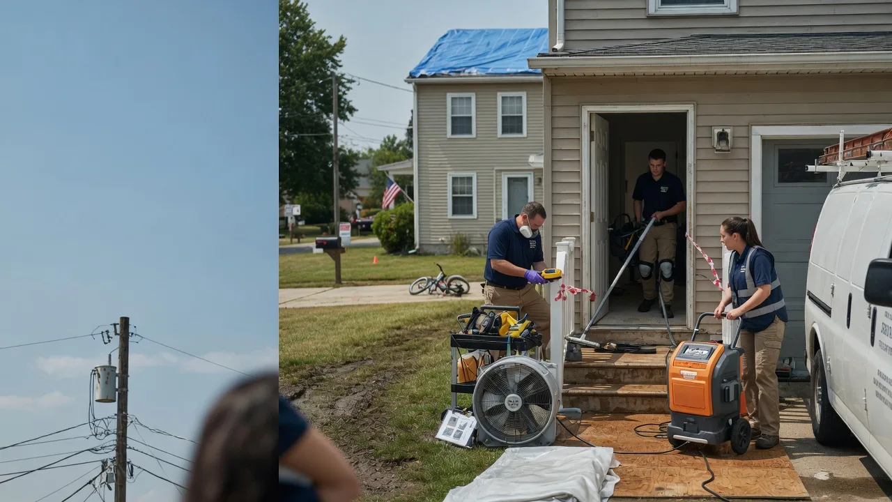 Water Damage Repair in Otwell, IN near me